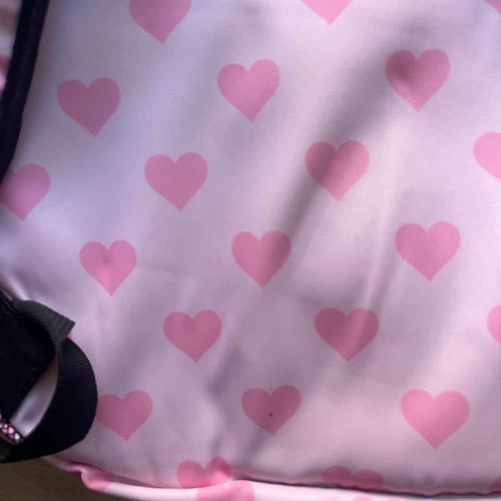 Hello Kitty Heart Pattern Pink Backpack - Picture 5 of 5